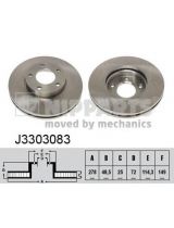 NIPPARTS J3303083 Тормозной диск