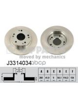 NIPPARTS J3314034 Тормозной диск