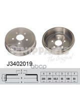 NIPPARTS J3402019 Тормозной диск