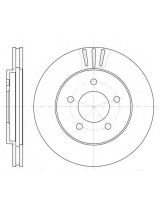 REMSA 656410 Тормозной диск