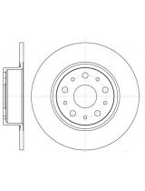 REMSA 645700 Тормозной диск