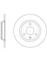REMSA 607000 Тормозной диск