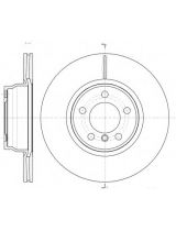 REMSA 6145210 Тормозной диск