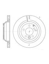 REMSA 6130210 Тормозной диск