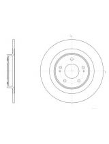 REMSA 6152800 Тормозной диск