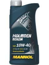 Моторное масло MANNOL MN7505-1 Molibden Benzin 10W-40 SL/CF 1л