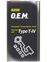 Трансмиссионное масло MANNOL MN8208-4ME 8208 ATF T-IV OEM for Toyota Lexus 4л METAL
