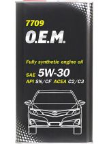 Моторное масло MANNOL MN7709-4ME 7709 OEM for Toyota Lexus 5W-30 SM/CF METAL 4л