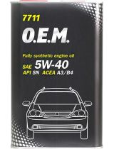 Моторное масло MANNOL MN7711-1ME 7711 OEM for Daewoo GM 5W-40 SN/CF METAL 1л