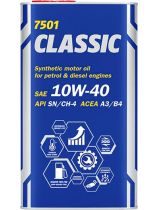 Моторное масло MANNOL MN7501-4ME Classic SN/CH-4 10W-40 METAL 4л