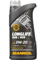 Моторное масло MANNOL MN7722-1 7722 LONGLIFE 508/509 SP (RC) 0W-20 1л ESTER