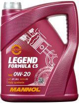 Моторное масло MANNOL MN7921-5 Legend Formula ESTER C5 SP (RC) 0W-20 5л
