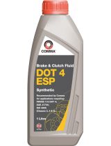 COMMA BF4ESP1L Тормозная жидкость DOT 4 ESP Brake Fluid 1л