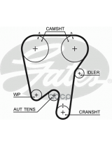 GATES 5378XS Ремень ГРМ