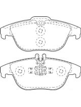 Valeo 302121 Колодки дисковые