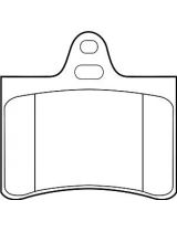 Valeo 302021 Колодки дисковые задние