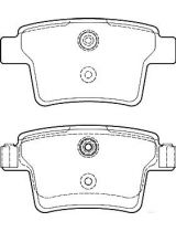 Valeo 301740 Колодки дисковые задние