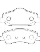 Valeo 302155 Колодки дисковые передние