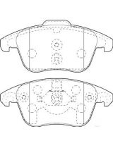 Valeo 302099 Колодки дисковые передние