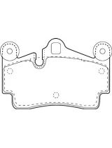 Valeo 301770 Колодки дисковые задние