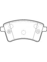 Valeo 302108 Колодки дисковые передние