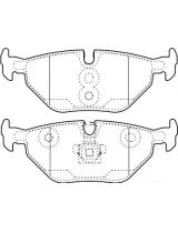 Valeo 301753 Колодки дисковые задние