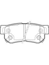 Valeo 301748 Колодки дисковые задние