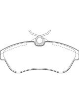 Valeo 302032 Колодки дисковые передние