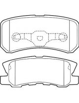 Valeo 301520 Колодки дисковые задние