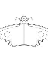 Valeo 301002 Колодки дисковые передние