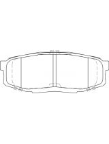 Ferodo FDB4230 Колодки дисковые задние