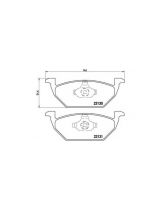 BREMBO P85041 Колодки дисковые передние
