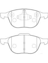 Akebono AN717K Колодки дисковые