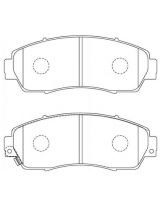 Akebono AN743WK Колодки дисковые