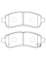 Akebono AN753WK Колодки дисковые
