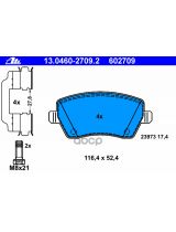 ATE 13.0460-2709.2 Колодки дисковые передние