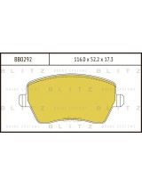 BLITZ BB0292 Колодки дисковые