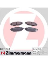 ZIMMERMANN 24271.150.1 Колодки дисковые задние