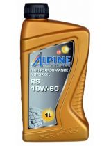 Моторное масло ALPINE 0100201 RS 10W-60 1л