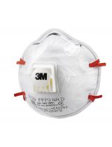 3M 9163V Полумаска противоаэрозольная фильтрующая класс защиты FFP3 NR D, с клапаном выдоха, размер - стандартный, VFlex®