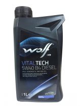 Моторное масло WOLF 26116/1 VitalTech 5W-40 B4 DIESEL 1 л