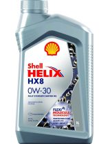 Моторное масло SHELL 550050027 Helix HX8 0W-30 1л