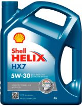 Моторное масло SHELL 550046351 Helix HX7 5W-30 4л