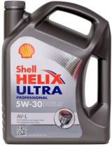 Моторное масло SHELL Helix Ultra Professional AV-L 5W-30 4л