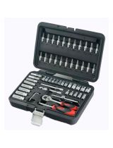 STAB ТК10350Z Набор головок и бит 1/4 57 предметов, Тайвань