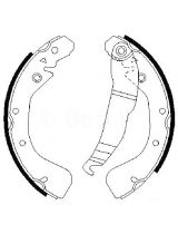 BOSCH 0 986 487 554 Колодки дисковые