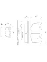 BOSCH 0 986 461 763 Колодки дисковые