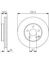 BOSCH 0 986 479 S07 Колодки дисковые