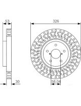 BOSCH 0 986 479 U39 Тормозной диск
