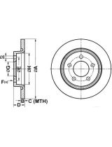 ATE 24.0111-0160.1 Тормозной диск